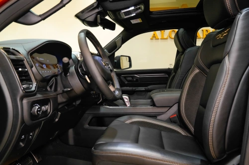 Dodge Ram 1500 6.2L SuperCharged HEMI V8 Engine 2024 Model Year Orange Color Exterior