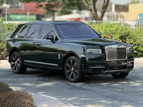 Rolls-Royce Cullinan 6.7L Petrol V12 2021 Model Year Green Color Exterior 