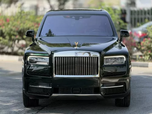 Rolls-Royce Cullinan 6.7L Petrol V12 2021 Model Year Green Color Exterior 