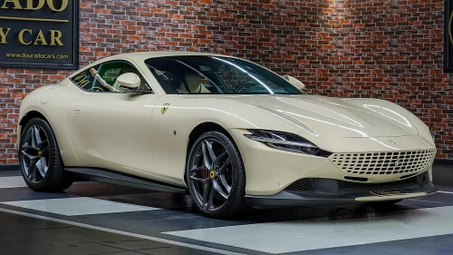 2022 Ferrari Roma Avorio Beige Color
