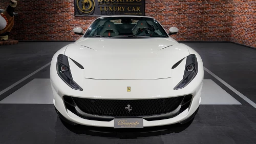 2022 Ferrari 812 GTS Bianco Avus Exterior