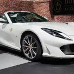 2022 Ferrari 812 GTS Bianco Avus Exterior - Thumbnail 2