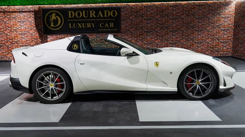 2022 Ferrari 812 GTS Bianco Avus Exterior