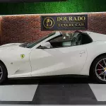 2022 Ferrari 812 GTS Bianco Avus Exterior - Thumbnail 4