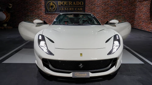 2022 Ferrari 812 GTS Bianco Avus Exterior