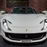 2022 Ferrari 812 GTS Bianco Avus Exterior - Thumbnail 5
