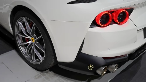 2022 Ferrari 812 GTS Bianco Avus Exterior