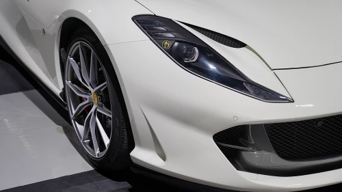 2022 Ferrari 812 GTS Bianco Avus Exterior