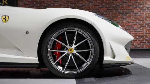 2022 Ferrari 812 GTS Bianco Avus Exterior