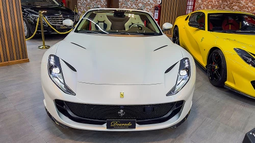 2022 Ferrari 812 GTS Bianco Italya Exterior