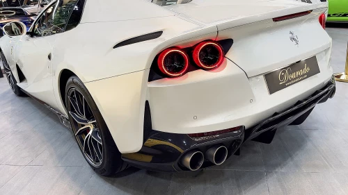 2022 Ferrari 812 GTS Bianco Italya Exterior