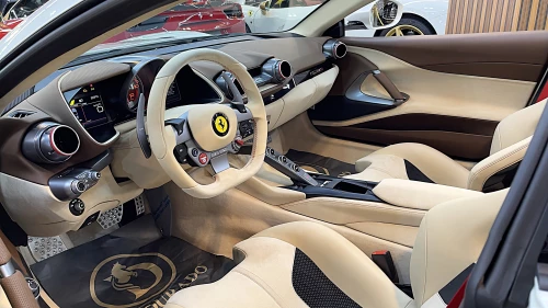 2022 Ferrari 812 GTS Bianco Italya Exterior