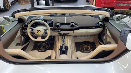 2022 Ferrari 812 GTS Bianco Italya Exterior