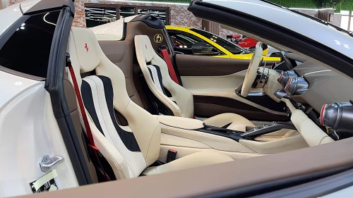 2022 Ferrari 812 GTS Bianco Italya Exterior