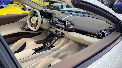2022 Ferrari 812 GTS Bianco Italya Exterior