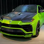 2021 Lamborghini Urus Capsule Novitec, Verde Mantis Green Exterior - Thumbnail 3