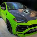 2021 Lamborghini Urus Capsule Novitec, Verde Mantis Green Exterior - Thumbnail 7