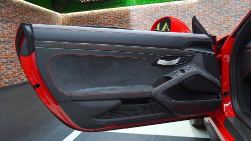 2019 Porsche 911 GT3 RS Weissach, Red Exterior, Gold Rims