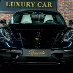 2023 Porsche 718 Boxster Jet Black Metallic Exterior - Thumbnail 1