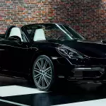 2023 Porsche 718 Boxster Jet Black Metallic Exterior - Thumbnail 3