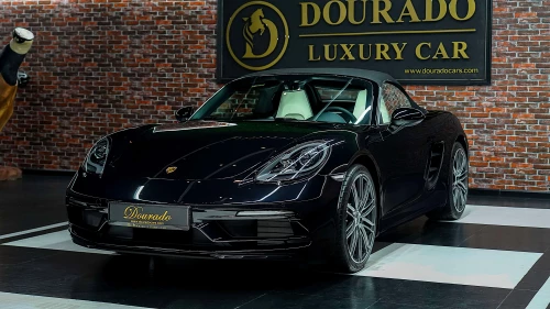 2023 Porsche 718 Boxster Jet Black Metallic Exterior
