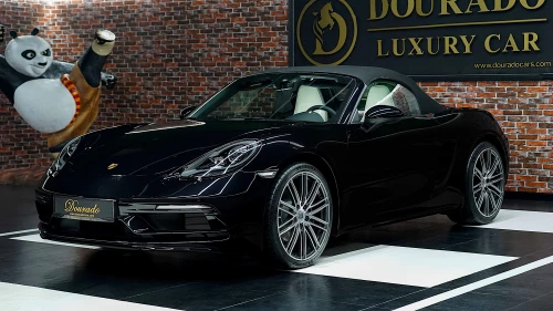 2023 Porsche 718 Boxster Jet Black Metallic Exterior