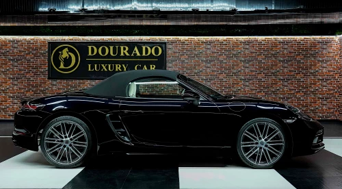2023 Porsche 718 Boxster Jet Black Metallic Exterior