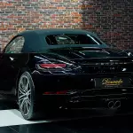 2023 Porsche 718 Boxster Jet Black Metallic Exterior - Thumbnail 10