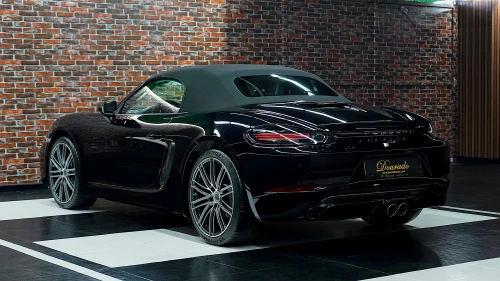 2023 Porsche 718 Boxster Jet Black Metallic Exterior