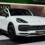 2023 Porsche Cayenne Turbo GT Coupe Chalk White Exterior - Thumbnail 2
