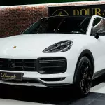2023 Porsche Cayenne Turbo GT Coupe Chalk White Exterior - Thumbnail 4
