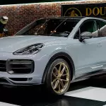 2023 Porsche Cayenne Turbo GT Coupe Arctic Grey Exterior - Thumbnail 5