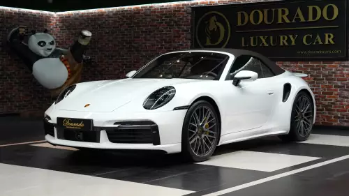 2023 Porsche 911 Turbo S Cabriolet, White Color Exterior