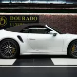 2023 Porsche 911 Turbo S Cabriolet, White Color Exterior - Thumbnail 6