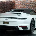 2023 Porsche 911 Turbo S Cabriolet, White Color Exterior - Thumbnail 8