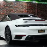 2023 Porsche 911 Turbo S Cabriolet, White Color Exterior - Thumbnail 10
