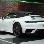 2023 Porsche 911 Turbo S Cabriolet, White Color Exterior - Thumbnail 11