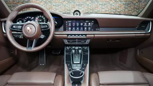 2023 Porsche 911 Turbo S Cabriolet, White Color Exterior