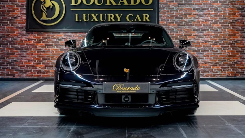 2023 Porsche 911 Turbo S Cabriolet, Black Color Exterior