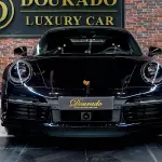 2023 Porsche 911 Turbo S Cabriolet, Black Color Exterior - Thumbnail 1