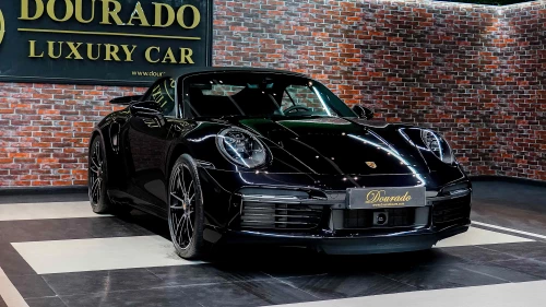 2023 Porsche 911 Turbo S Cabriolet, Black Color Exterior