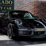 2023 Porsche 911 Turbo S Cabriolet, Black Color Exterior - Thumbnail 2