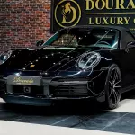 2023 Porsche 911 Turbo S Cabriolet, Black Color Exterior - Thumbnail 3