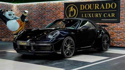 2023 Porsche 911 Turbo S Cabriolet, Black Color Exterior