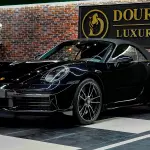 2023 Porsche 911 Turbo S Cabriolet, Black Color Exterior - Thumbnail 4