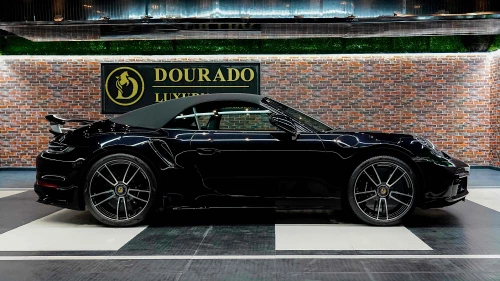 2023 Porsche 911 Turbo S Cabriolet, Black Color Exterior