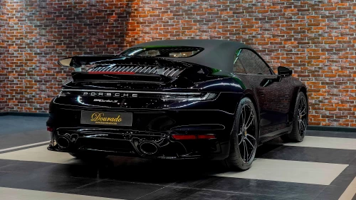 2023 Porsche 911 Turbo S Cabriolet, Black Color Exterior