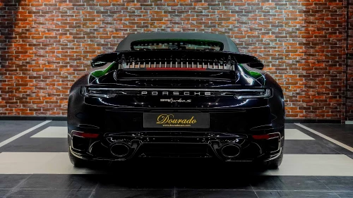 2023 Porsche 911 Turbo S Cabriolet, Black Color Exterior