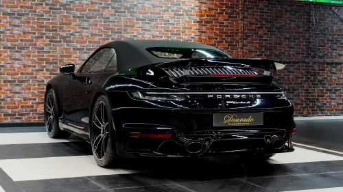 2023 Porsche 911 Turbo S Cabriolet, Black Color Exterior