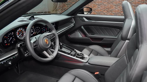 2023 Porsche 911 Turbo S Cabriolet, Black Color Exterior
